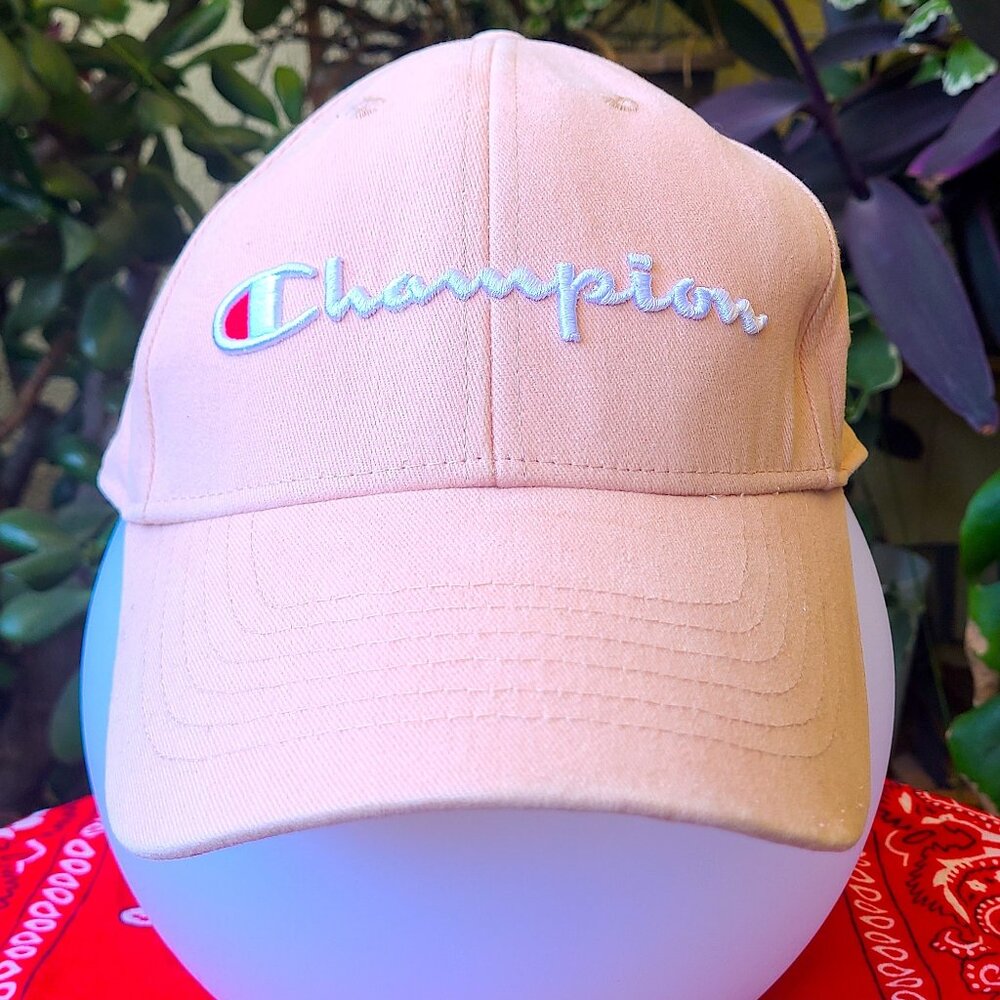 Pink Adjustable Champion Hat
